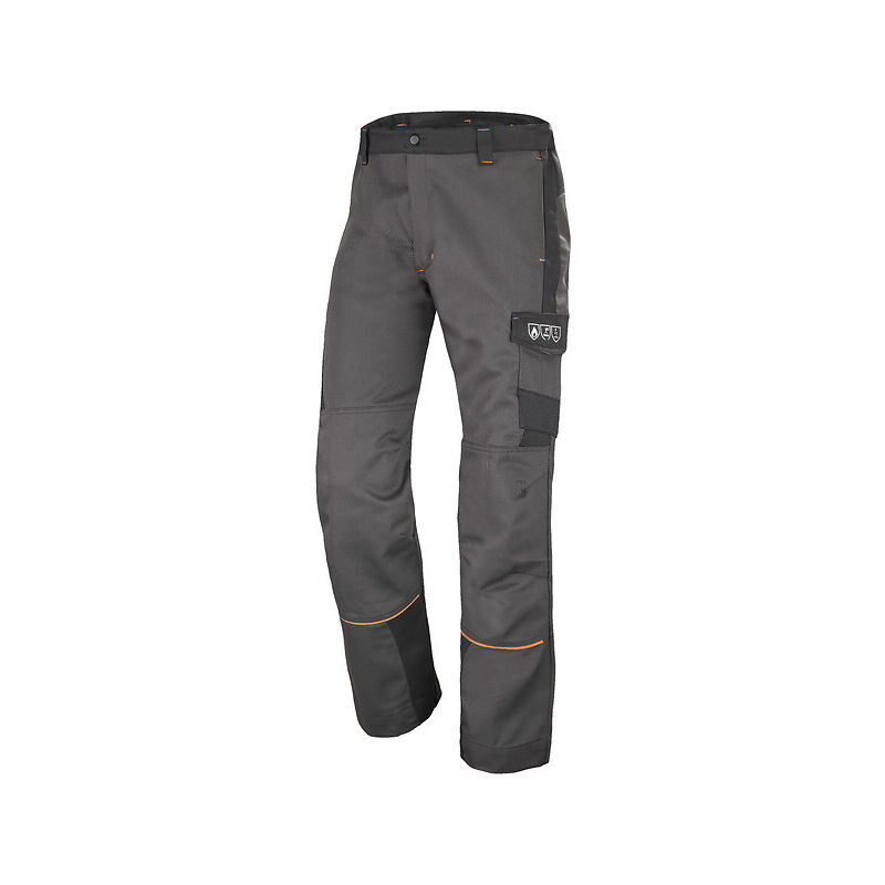 Pantalon konekt 2 gris charcoal/noir m - FR(44-46)