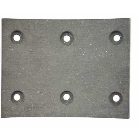 Ceppo freno forato 183x56x6,0 - 7 fori