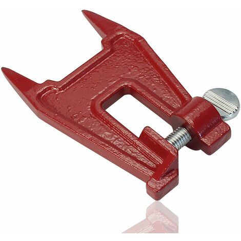 Ceppo per sega a catena, Morsetto guidacatena, Morsetto per affilatura sega a catena portatile, Supporto piastra guida, Sega a benzina Sega a catena elettrica Sega da abbattimento Aiuto per affilare l