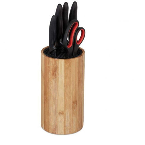 Ceppo portacoltelli in bambu senza coltelli 883