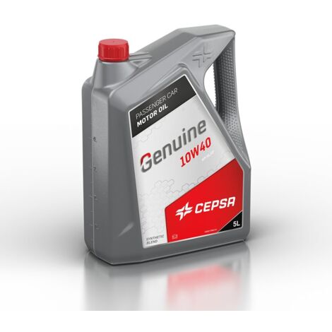 Cepsa 10W40 Olio motore sintetico 5 litri trasparente