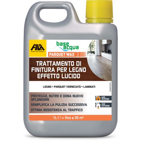 Cera abrillantadora para parquet Fila Wax 1L