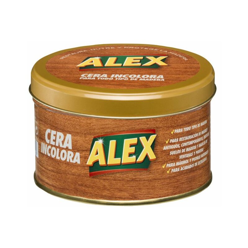 

Cera Alex Lata Incolora 500 Gr