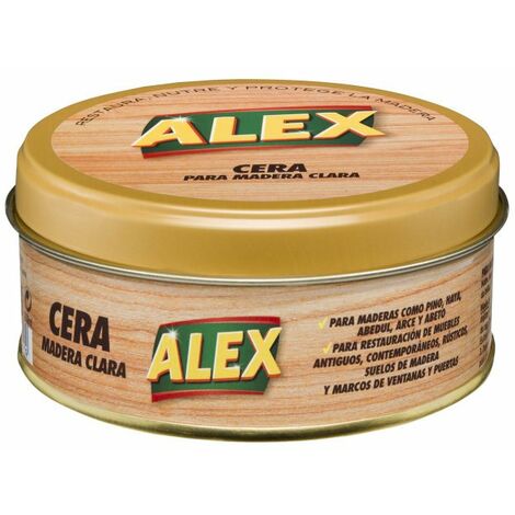 CERA ALEX LATA MADERA CLARA 250 GR