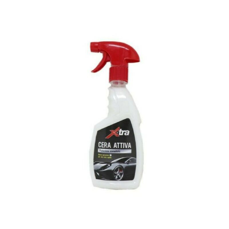 Image of Trade Shop - Cera Attiva Spray Protezione Immediata Lucida Protegge Carrozzeria Auto 500 Ml