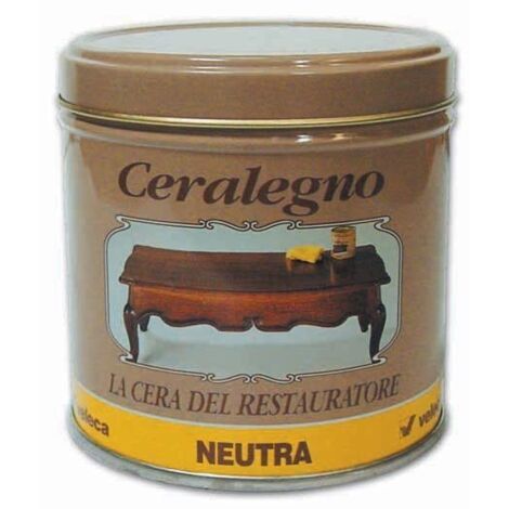 Cera d'Api in Pasta per Legno Veleca Art. 316 colore Ciliegio 500 ml