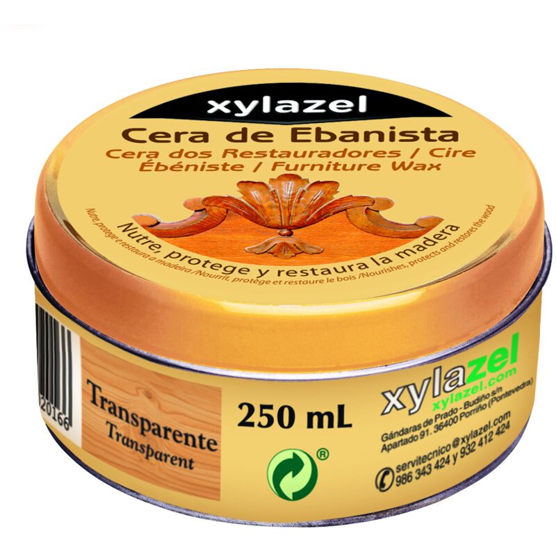 

CERA DE EBANISTA XYLAZEL 250 ML | COLOR: Caoba Inglés 204 - Caoba Inglés 204