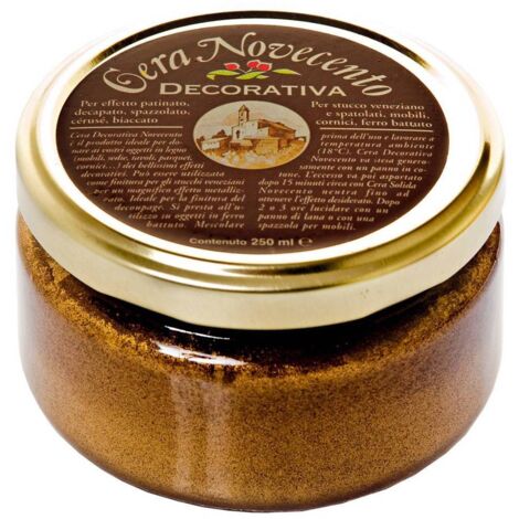 CERA DECORATIVA NOVECENTO 200 ML RAME