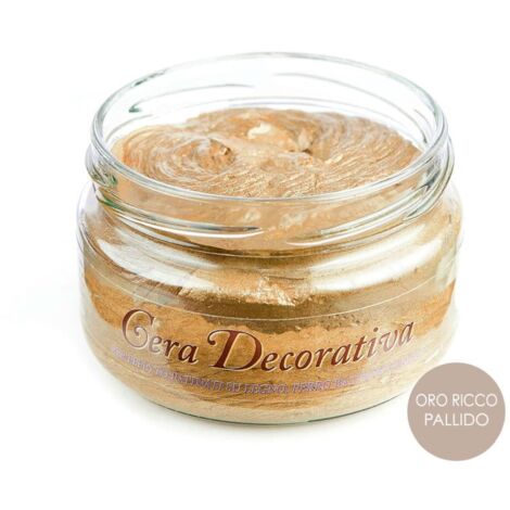 CERA DECORATIVA  ORO RICCO PALLIDO ML.250