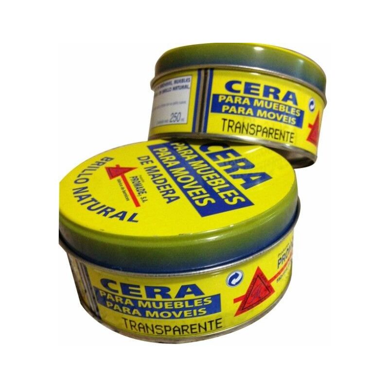 

Cera Muebles Madera 250 Gr Transparente Preparada rae - Promade