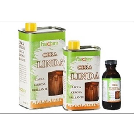 Cera Neutra Per Mobili Linda Ml 125 Brillante Lucida Faichim
