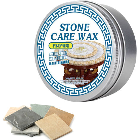 Cera para pulir piedras, removedor de manchas de piedra para mantenimiento de piedras, 200g, para proteger muebles de piedra/suelo/pared de rejillas de grasa,CHINA
