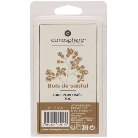 Cera perfumada Laura verde cedro L5,5xp2xH10,2cm - Atmosphera créateur d'intérieur