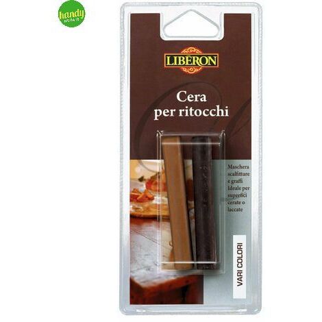 Cera ritocchi Liberon doppia tinta noce chiaro/scuro ml.10