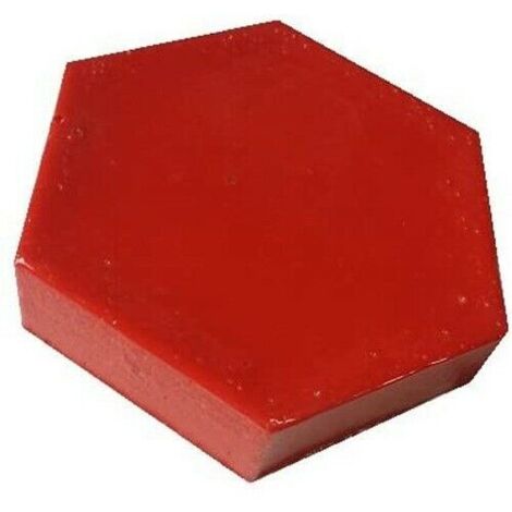 CERALACCA ROSSA MATTONELLA 400GR PER SIGILLARE SIGILLO LETTERE BOTTIGLIE (35911)