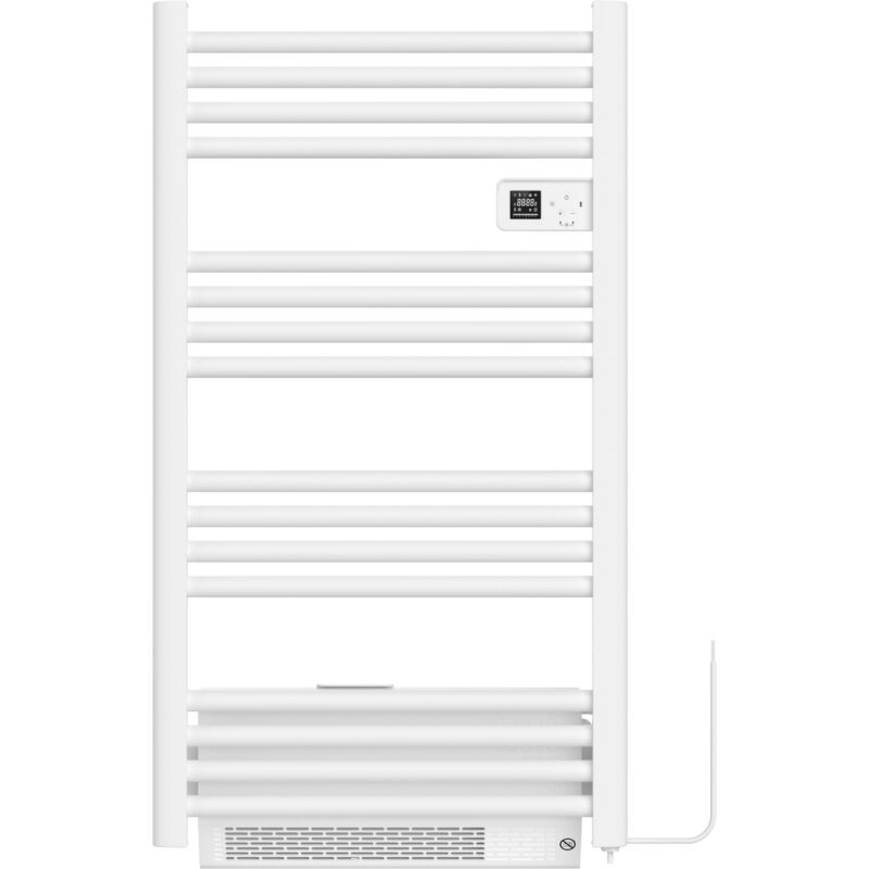 Heat-Line Sèche serviettes électrique 500W + 1000W, blanc (CERAHTLR5001000W) - Ceramia