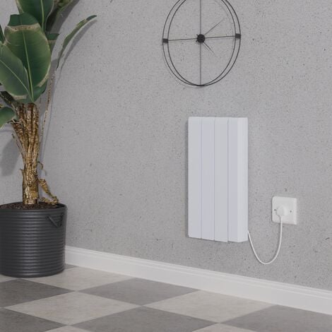 Ceramic Electric Radiator Portable Wall Mounted Heater Smart WIFI Control Timer 3FIN 700W