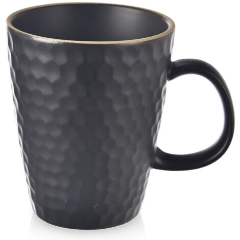 Ceramic mug black tea time 420 ml