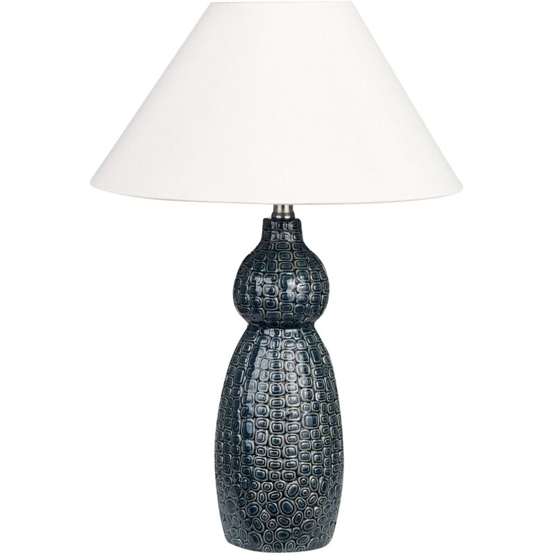 Beliani Table Lamp Matina Ceramic White