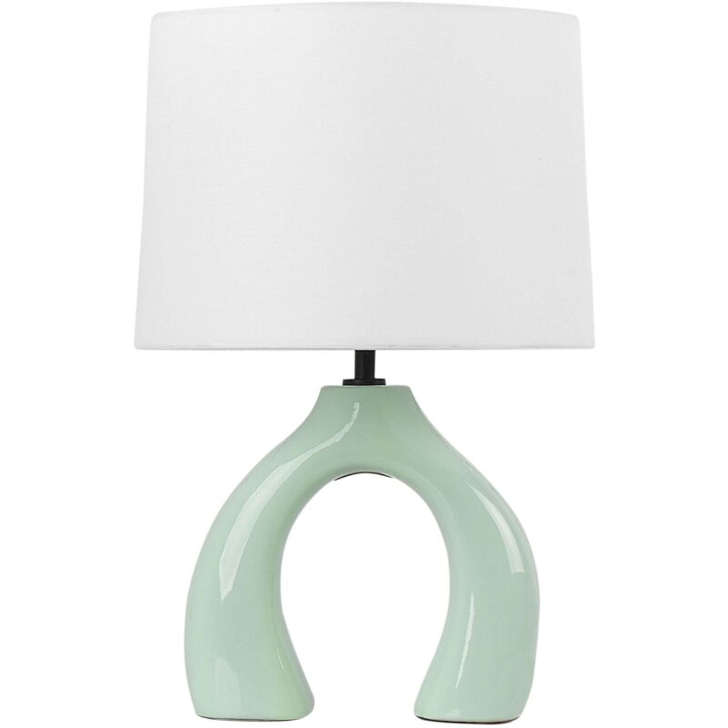 Table Lamp ABBIE Ceramic Light Green