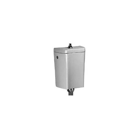 Ceramica Dolomite Atlantis cassetta a zaino 31 x 32 cm entrata alta, con batteria di scarico, bianco J275500