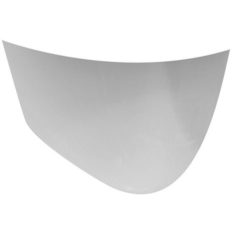 Ceramica Dolomite Quarzo semicolonna, bianco E885901