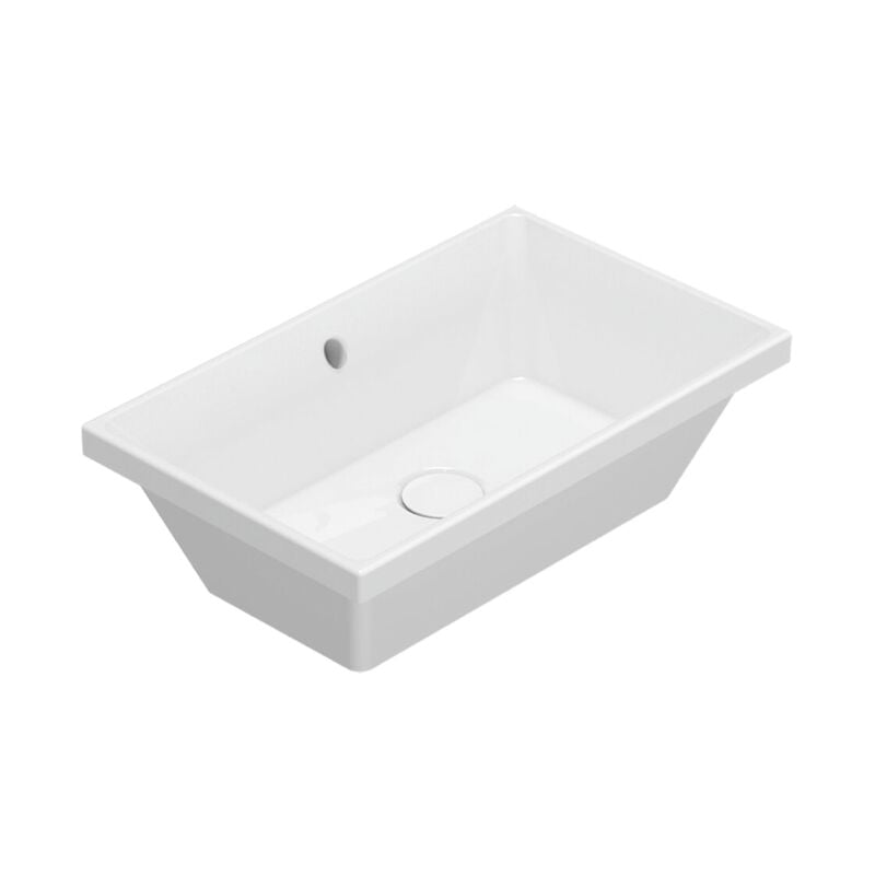 Ceramica Globo - Lavabo en céramique 55x34 cm Globo Stockholm FO056BI Blanc - Céramique