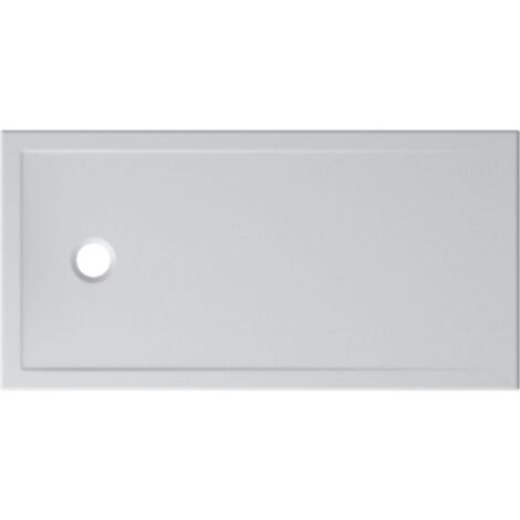Ceramica Globo – Receveur de douche à encastrer 140x70 cm DTL140BI – Céramique blanche – Installation en saillie ou encastrée – Compatible siphon Globo DS009