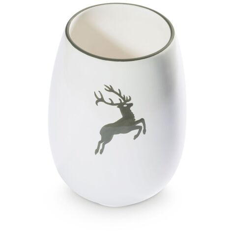Ceramica Gmundner Cervo grigio, vaso 15 cm