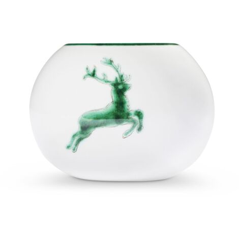 Ceramica Gmundner Cervo verde, lampadario a sfera