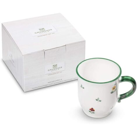 Ceramica Gmundner fiori sparsi, tazza di cioccolato (0,3 l)