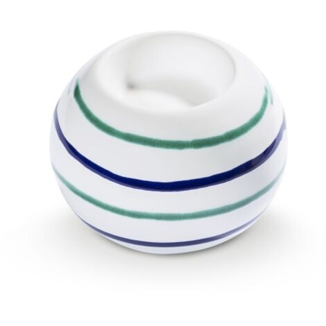 Ceramica Gmundner Traunsee 8,5 cm portacandele a globo