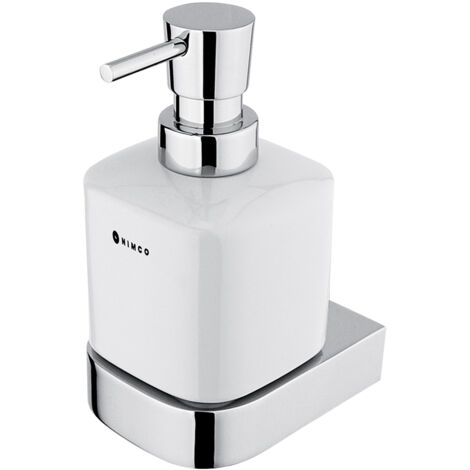 Céramique Distributeur De Savon, Avec Fixation Chrome, Nikau Nimco