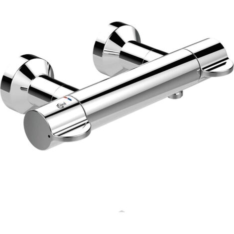 CERAPLUS 2 Termostatico doccia a parete S-conn. e. Disinfettare. disaccoppiamento cromato