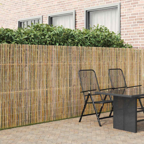 Cerca de Bambú Natural 500 x 150 cm Bambú