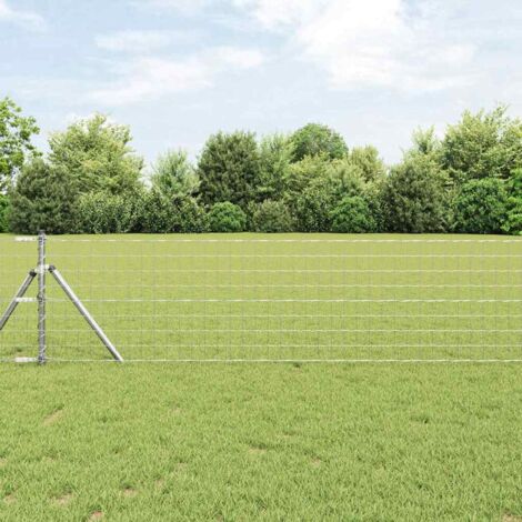 Cerca Euro Plateado 0.6 x 25 m