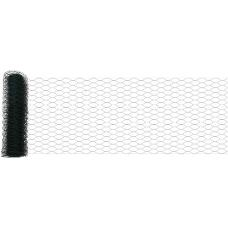 Cerca Hexagonal Verde 0.4 x 10 m Acero