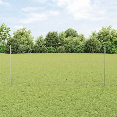 Cerca salvaje con postes 50 x 1 m (A x H)