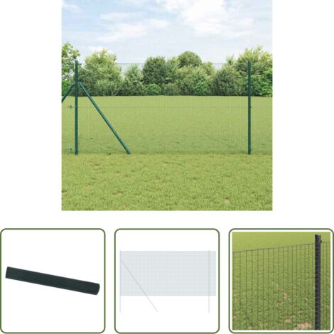 Cerca verde -  Cerca de Alambre Soldado Verde 1 x 100 m