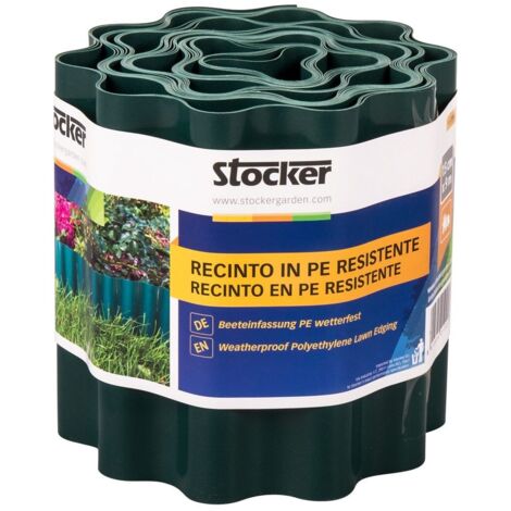Cercado Stocker lawn fencing 15 cm 900 cm estabilizado UV