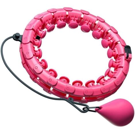 Cerceau Amovible Intelligent - DARMOWADE - Fitness - Rose - Taille Réglable - Massage 360°