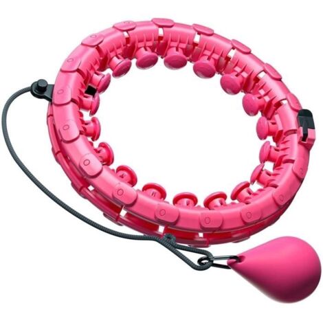 Cerceau Amovible Intelligent Fitness - Rose - Taille Réglable - Massage 360°