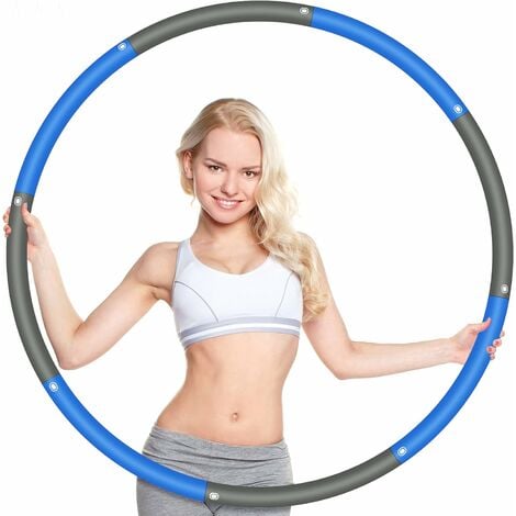 Hula Hoop Fitness, Cerceau de Fitness pour Adulte avec Taille réglable,  Massage à 360° avec 24 Segments pour Perte de Poids, ne Tombe Pas :  : Sports et Loisirs