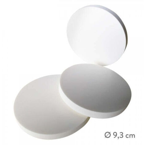 Cerchi in Forex épaisseur 1 cm pvc blanc - diametro 93mm