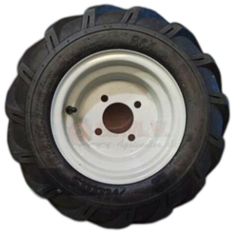 Cerchio completo gomma 16x6.50-8 TLDX per trattorino Grillo MD24-MD28-climber 10.27 - 06009