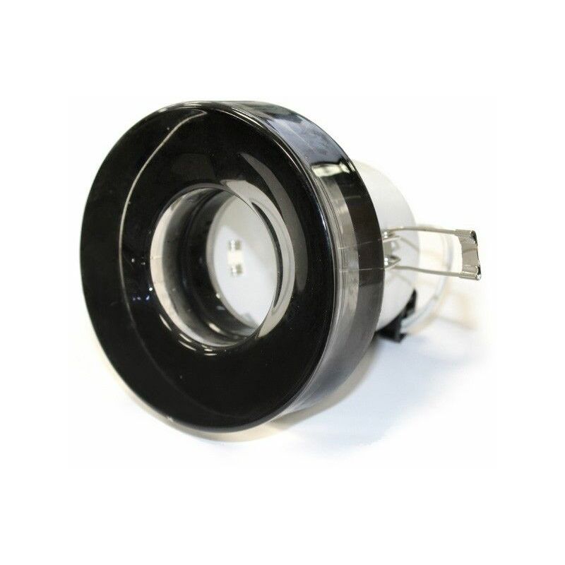 Image of Cerchio da incasso black round aneto Cristalrecord 21-210-01-180