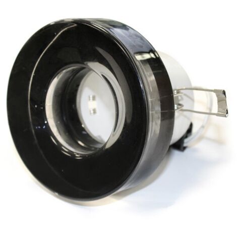 Cerchio da incasso BLACK ROUND ANETO CRISTALRECORD 21-210-01-180