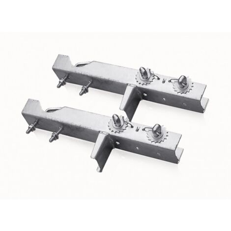 Cerclage cheminée double fixation antenne TNT en acier galvanisé – Longueur 35 cm – Pour sécuriser antennes sur cheminées – Hdsat