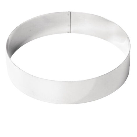 Cercle à Mousse Inox 200 x 45mm - De Buyer