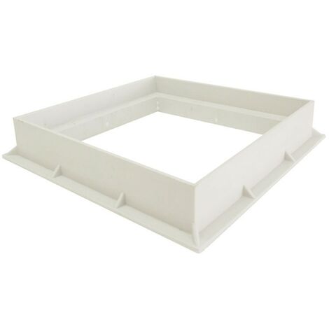 Cerco Arqueta PP Gris 55x55